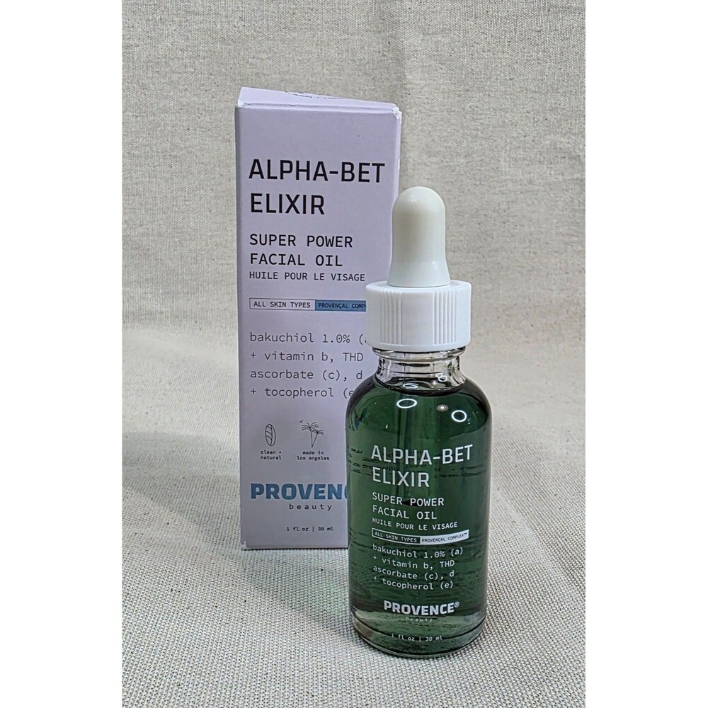 Provence Beauty Alpha-Bet Elixir Super Power Facial Oil 1 oz 30ml New In Box